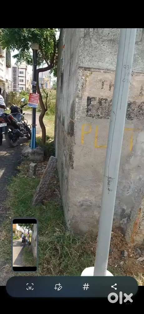 Corner plot 3780sqft sale at Madipakkam Ramnagar 7th street for sale
