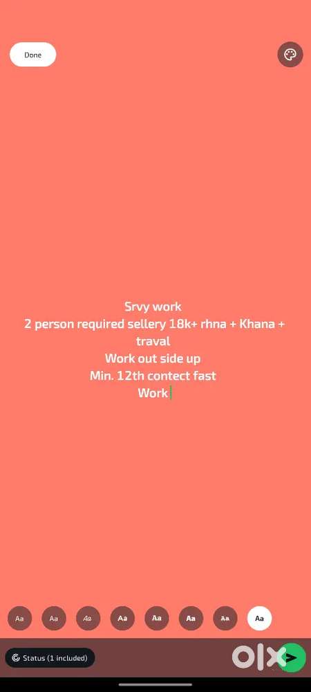 Survey work Lucknow se bihar chalna pdega