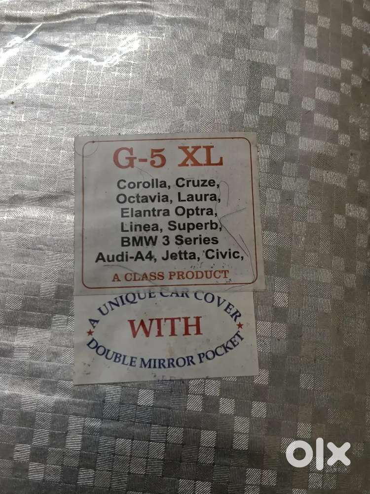 Car cover for corolla, cruze, laura
