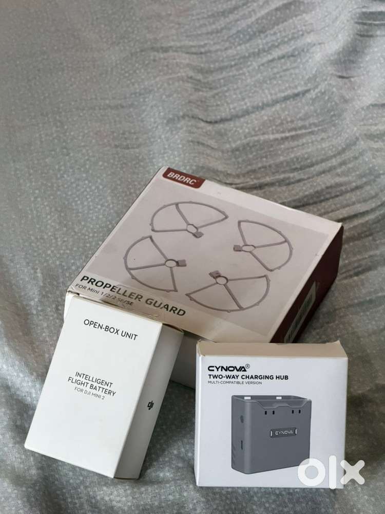 Dji mini battery , dji mini charging case , propellor guards drone