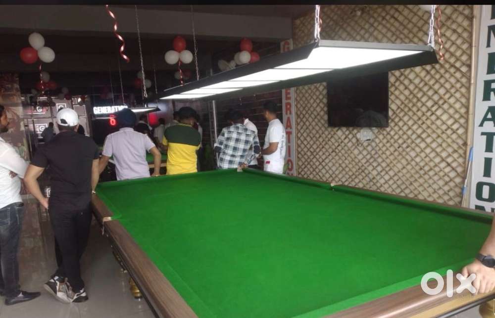 Laminated Frame Pool tables.