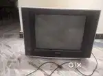 Samsung old tv set with dish remot and stb