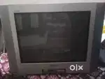 A electronic  of sony tv with audios coloured tv