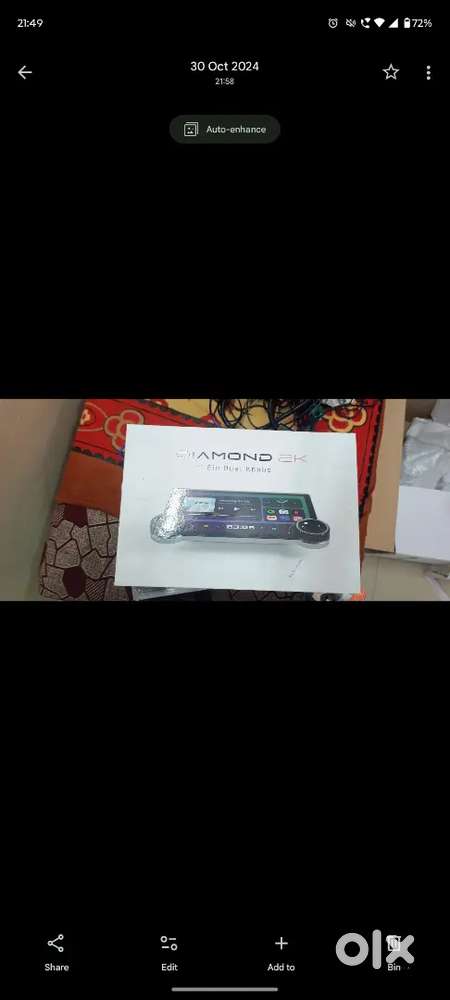 Dimond original 4k led car sterio only 3 month use