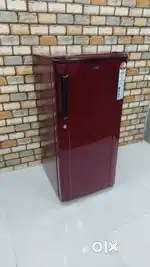 Haier single door with taffen glasses fridge available