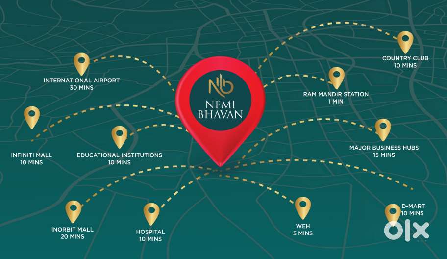 1 BHK Flat in Nemi Bhavan, Ram Mandir – Goregaon West