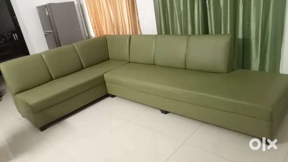 L shape 7 seater sofa