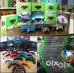 Microsoft X box consoles with games at lowest price