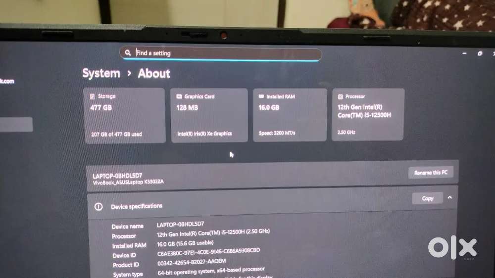 Brand new laptop with excellent condition