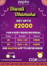 Zepto Premium Delivery Executive  Zepto Lead Rider