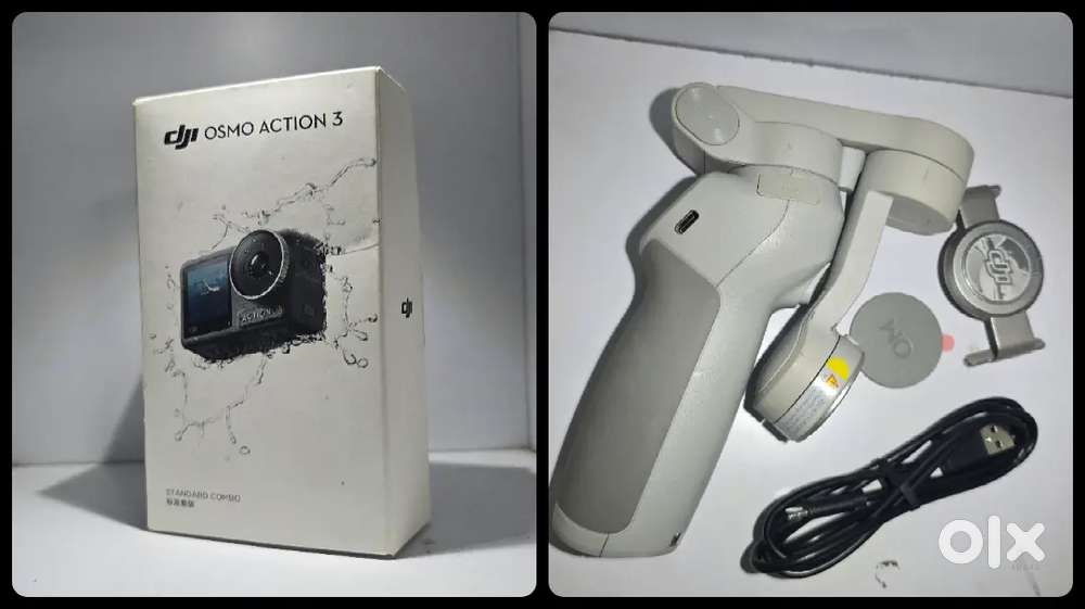 DJI Creator Bundle! Osmo Action 3 (4K Action Cam) + OM 4 SE (Gimbal)