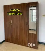 HAMZA FURNITURE New designer stylish look particle wood wardrobe