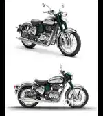 Royal Enfield Classic 350 Chrome Emerald Green Brand New Bike 3 Month
