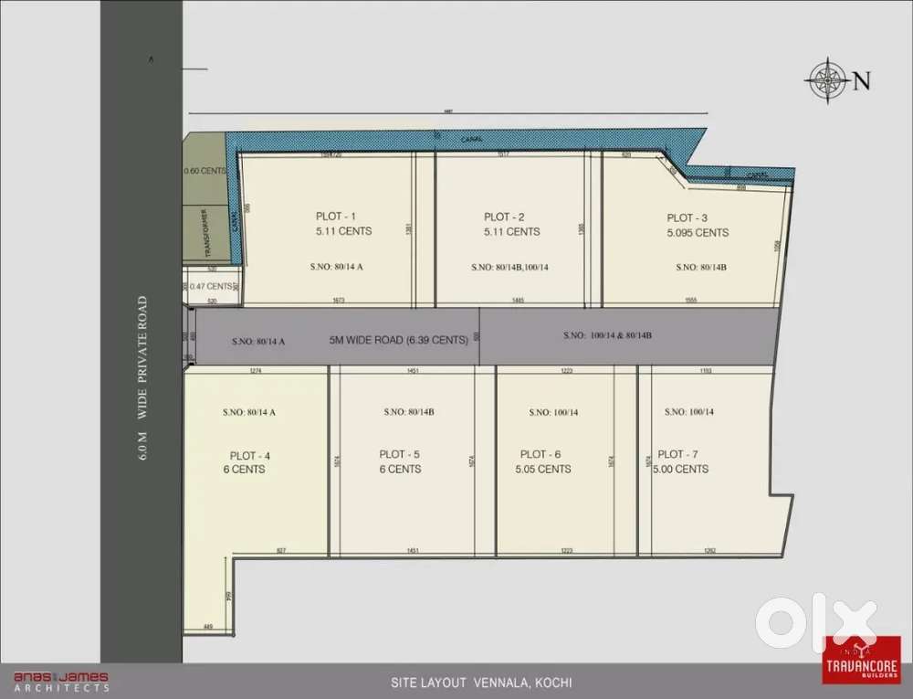 Total48cents and available by 5cents 20lakhpercent