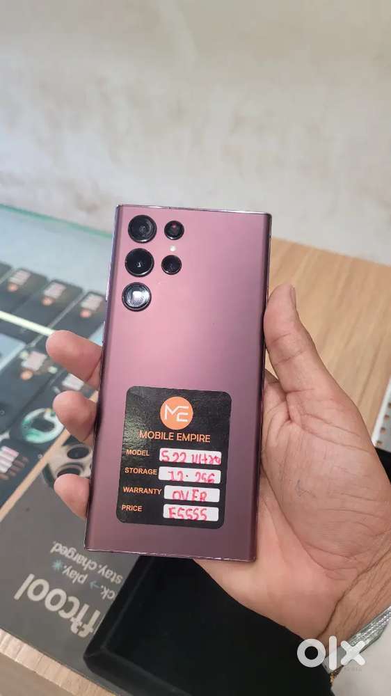 Samsung s22 ultra 12_256gb burgundy colour