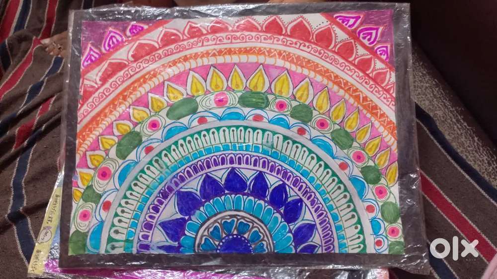 Main yahan par painting crafting and portrait seel karna chahti hoon .