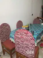 Sagwan Wood Daining Table With 4 Chair