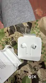 Brand new Apple wired earphones Lightning type cable