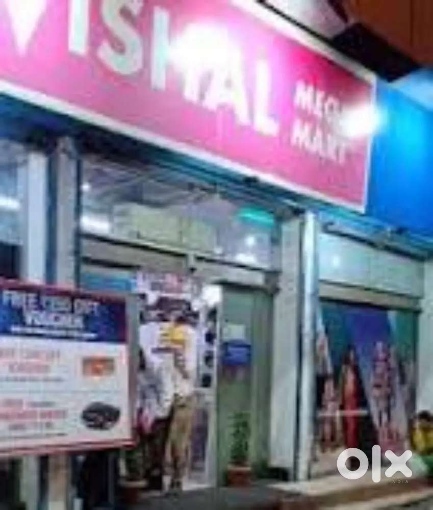 Urgent requirements for vishal mega Mart shopping mall girls and boys