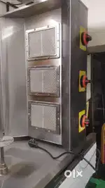 3 Burner shawarma Machine