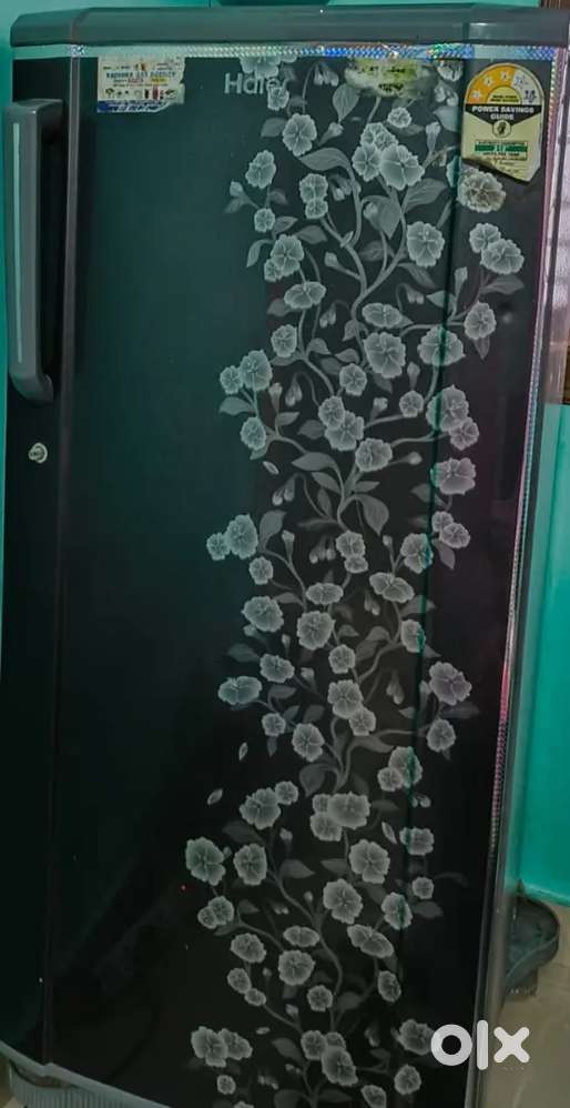 Haier single door fridge in good condition