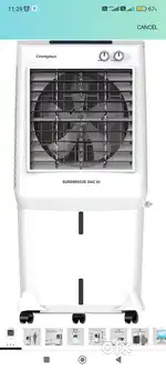 Crompton 95 Desert Air cooler
 Sales under warranty