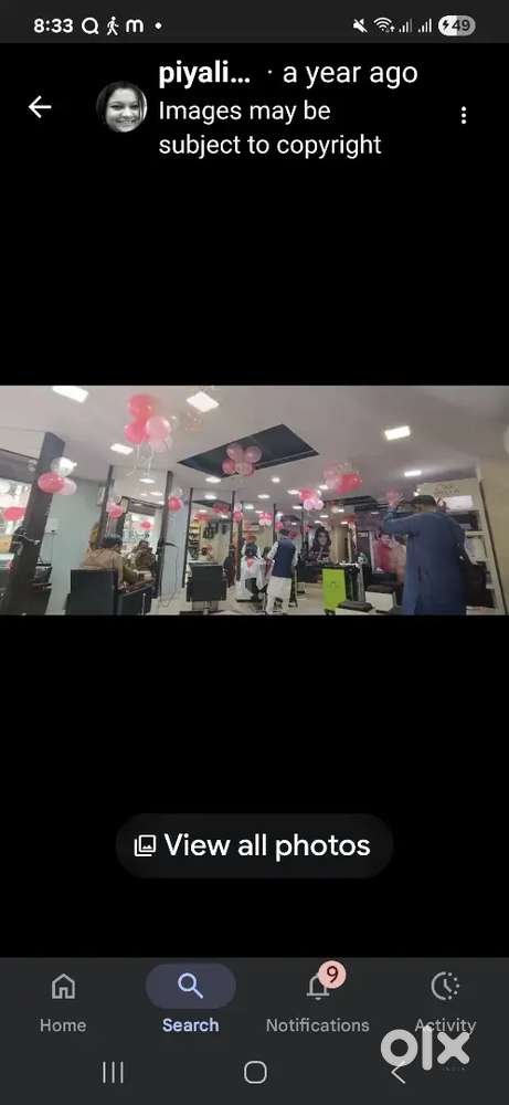 Salon manager and hair stylist