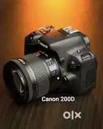 Un-box Canon eos 200d dslr 24.2 MP camera with 18-55mm lens full kit.