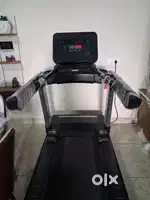 A heavy treadmill in good condition