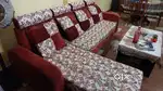 5 seater L shaped sofa Very Good Condition