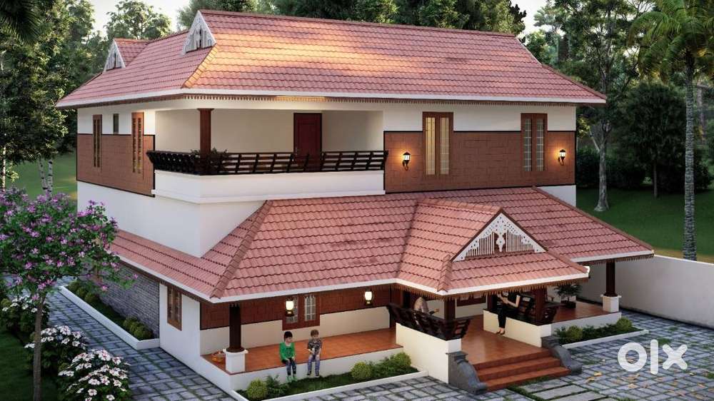 Alathur - 6.96 cent land - Nalukettu house for sale in palakkad