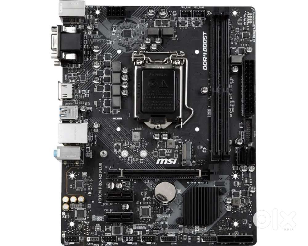 Mother board MSI H310M. 8/9 Generation . DDR4. NVME.
