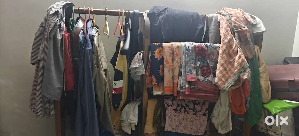 Sal Wood Garment Rack