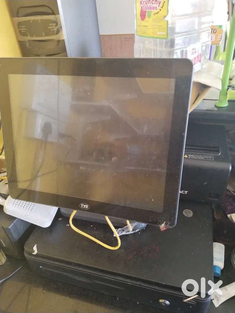 Touch screen billing Computar with billing meshine