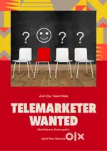 Telemarketer required
