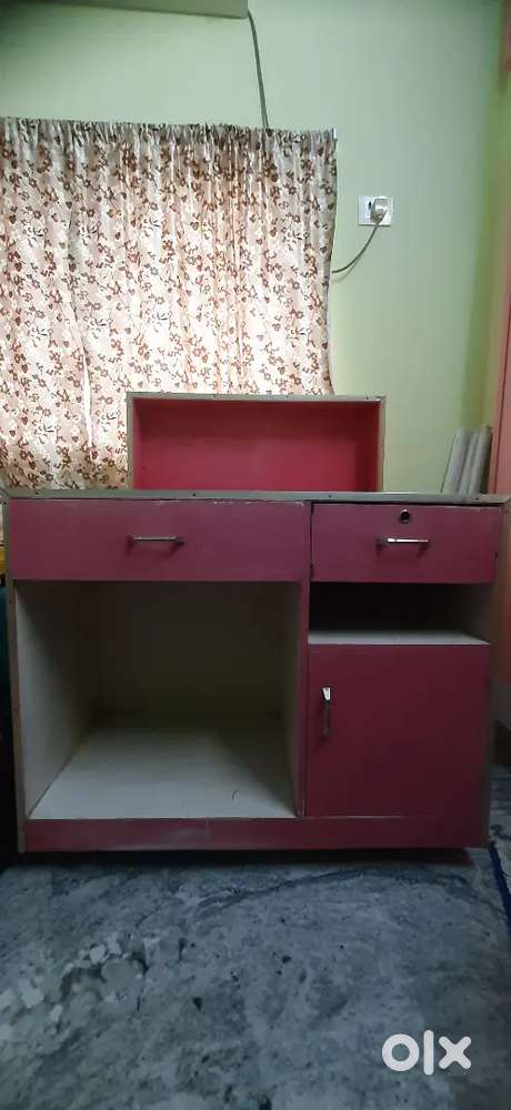 Cash counter table completed table studying table