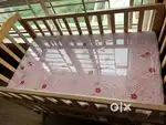 Baby cot with matress