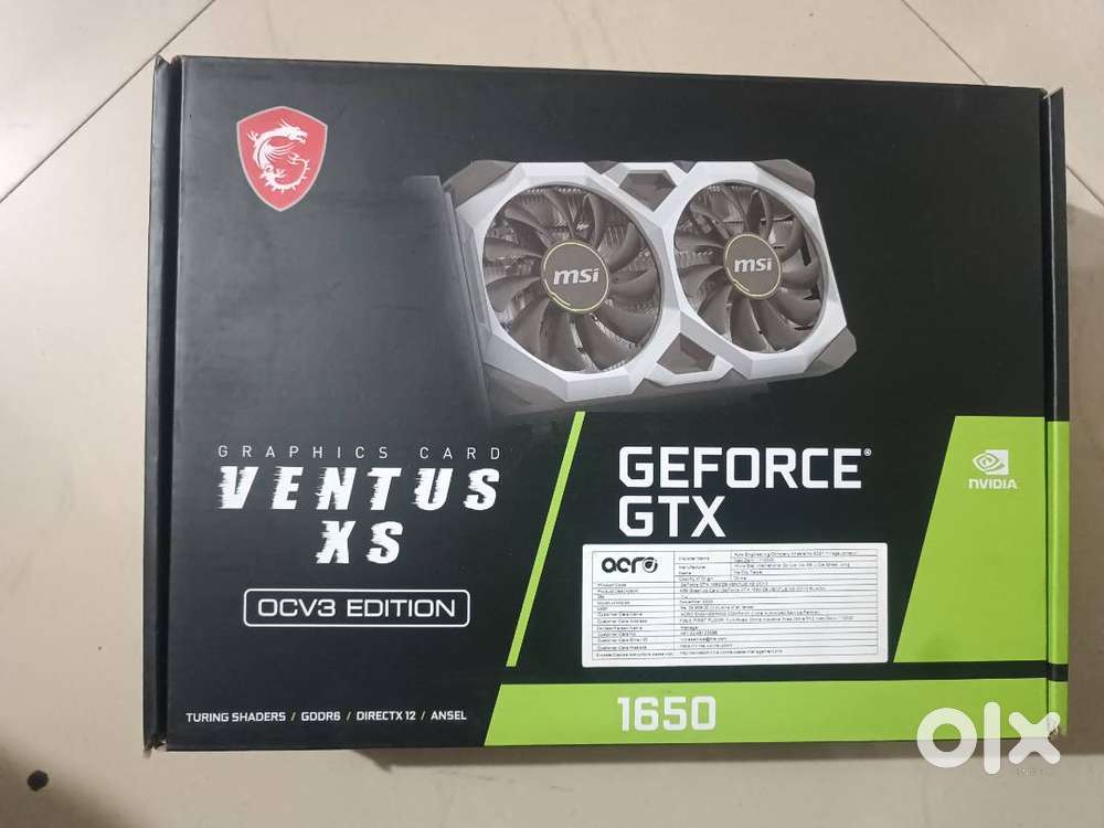 Msi gtx1650