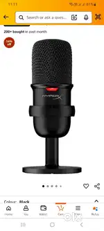 New HyperX Solocast USB Microphone