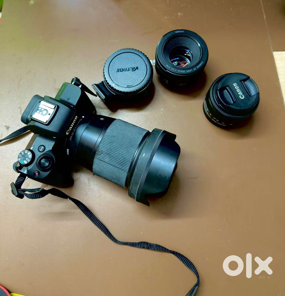 Want to sell CANON M50 with 3 Lens