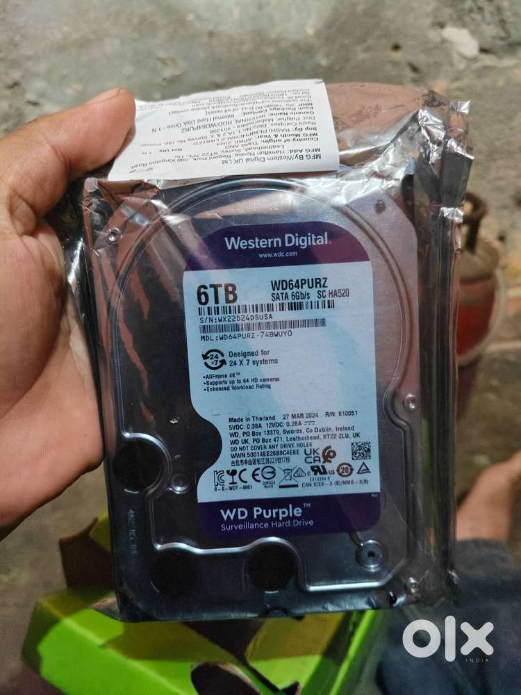 WD purple 6TB