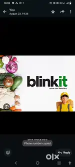 Hiring for delhi blinkit delivery boy job