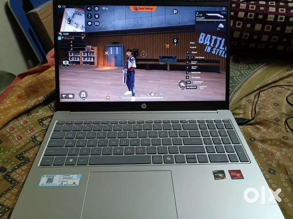 Hp laptop .