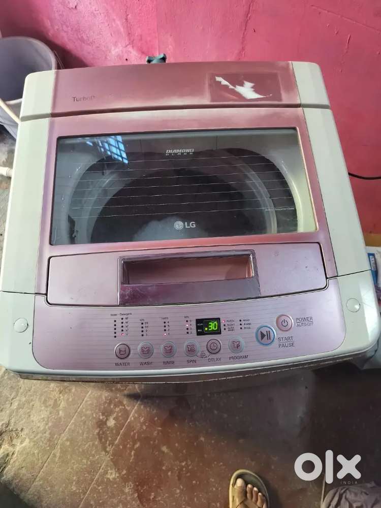 LG brand top load washing machine