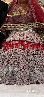Red Lehenga (Wedding lehenga)