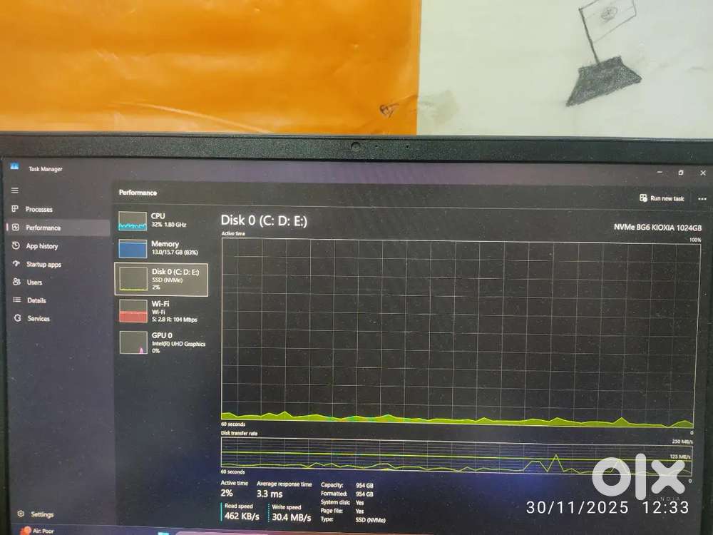 DELL G15 RTX 3050 i513450HX A1 condition very less used