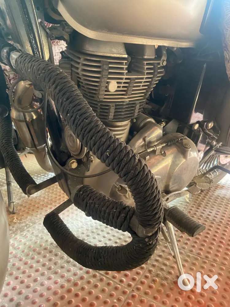 Leg guard for royal enfield