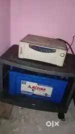 LG Refrigerator and inverter with battery