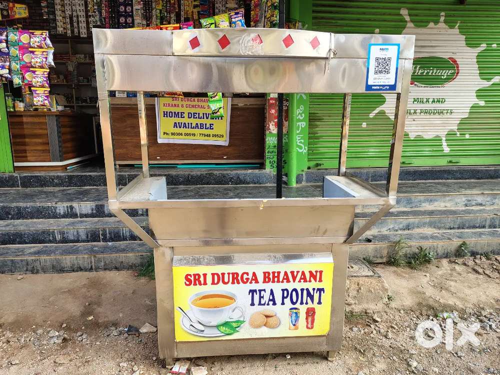 Tea counter for sale new countr no using only one month back ...