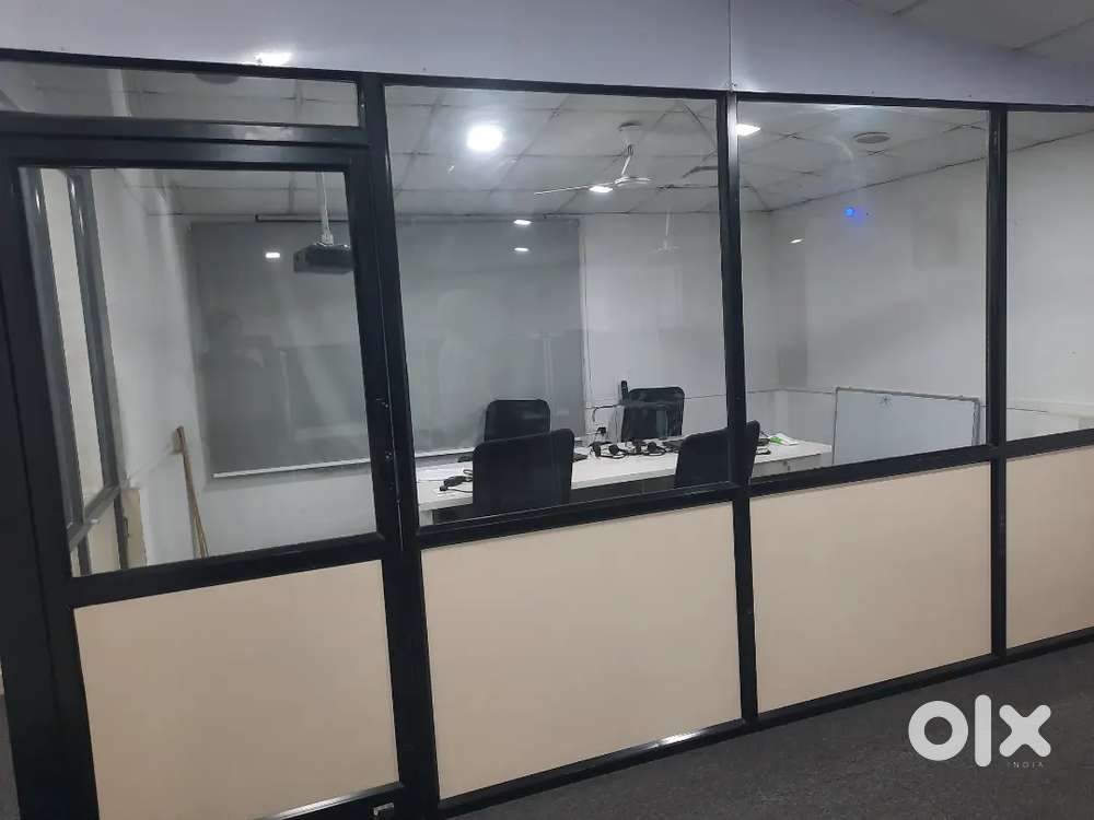 Aluminium and Glass partition